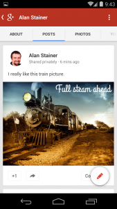 Full steam ahead - borderless on a smartphone