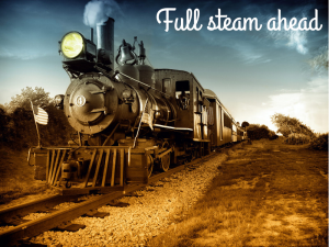 Full steam ahead - borderless