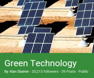 Green Technology collection - follower count