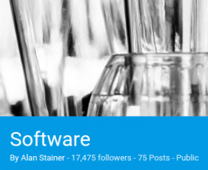 Software collection follower count